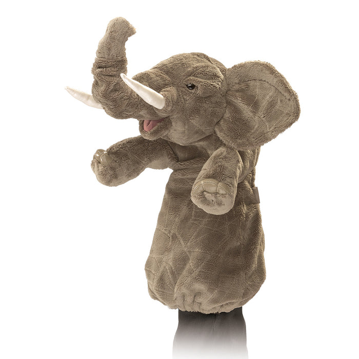 folkmanis elephant stage puppet hero