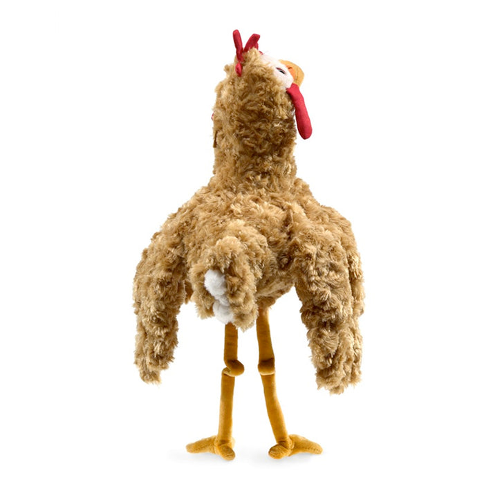 folkmanis chicken puppet back