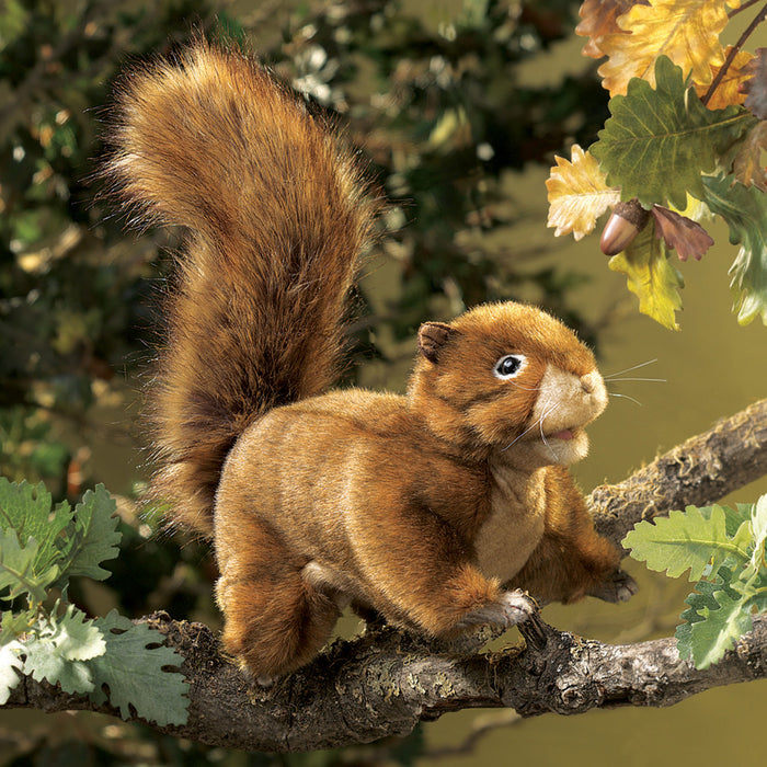 folkmanis red squirrel puppet lifestyle