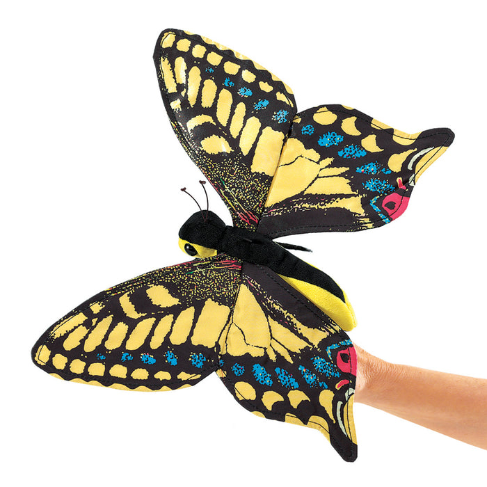 folkmanis swallowtail butterfly puppet hero