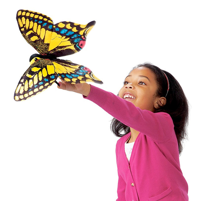 folkmanis swallowtail butterfly puppet lifestyle