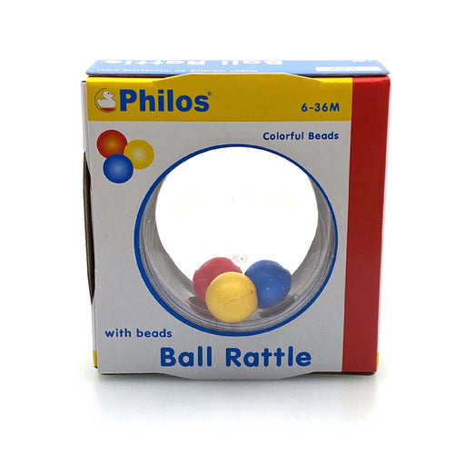Ball Rattle with Beads - Geppetto's Workshop