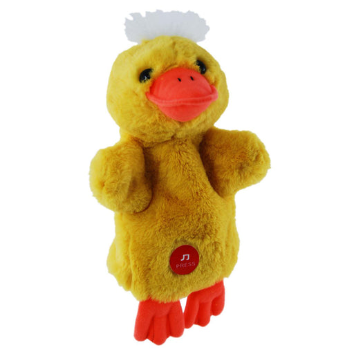 elka hand puppet yellow duck hero