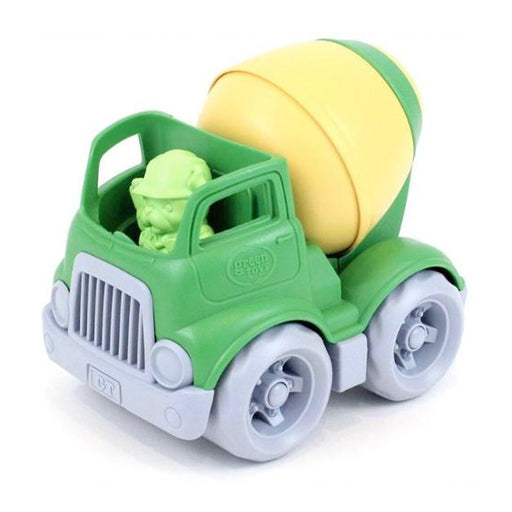 green toys construction mixer yellow hero