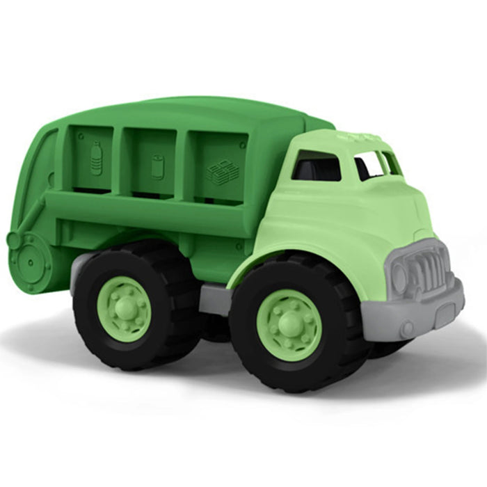 green toys recycling truck side