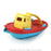green toys tug boat yellow handle hero