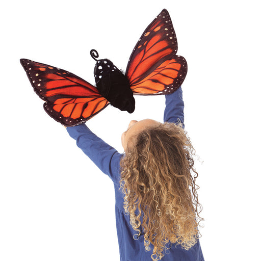 folkmanis monarch life cycle butterfly puppet action