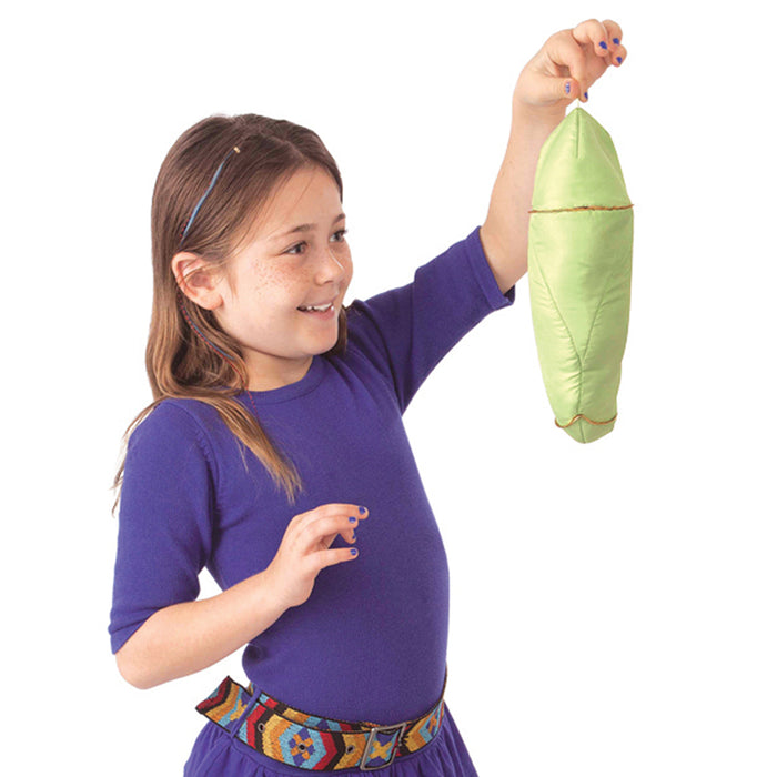 folkmanis monarch life cycle chrysalis puppet action
