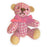 Miniature Gingham Bear - 5 cm - Geppetto's Workshop