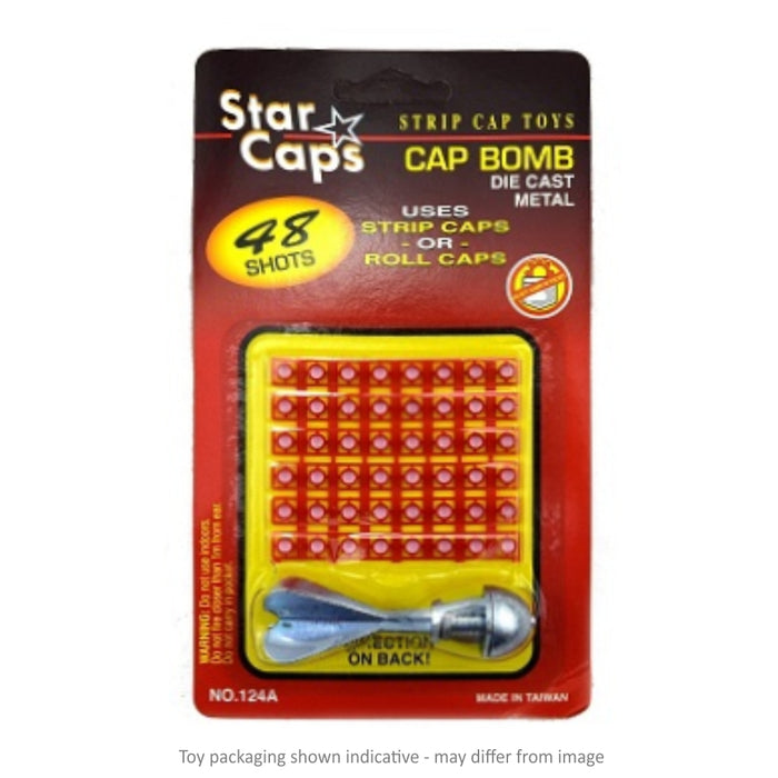 geppettos workshop cap bomb packaging