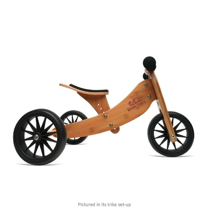 kinderfeets tiny tot 2 in 1 bamboo trike side