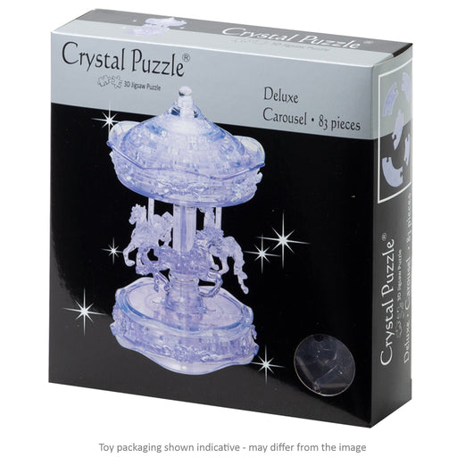 3d crystal puzzle carousel box