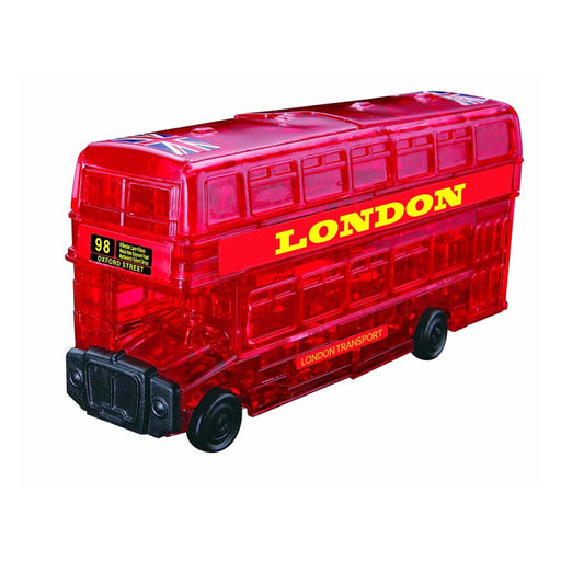 3d crystal puzzle london bus assembled
