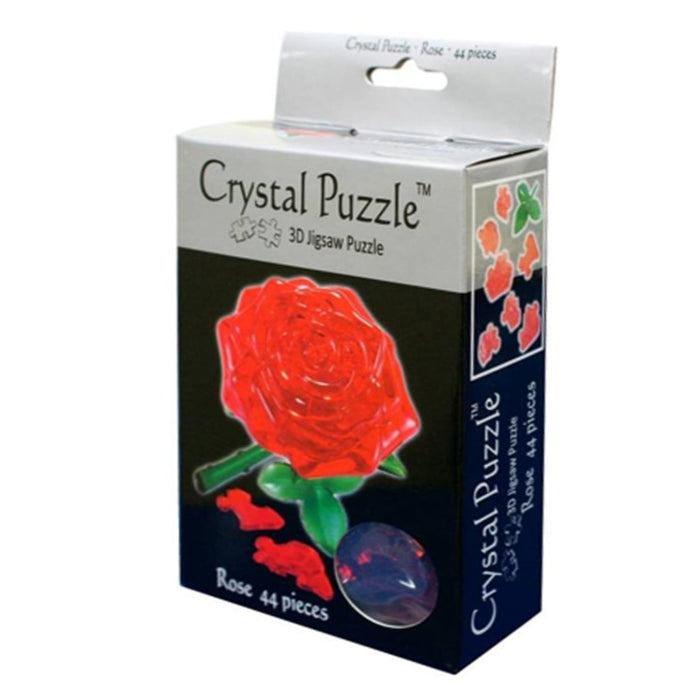 3d crystal puzzle rose box