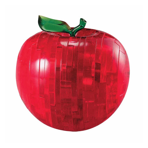 3d crystal puzzle red apple assembled