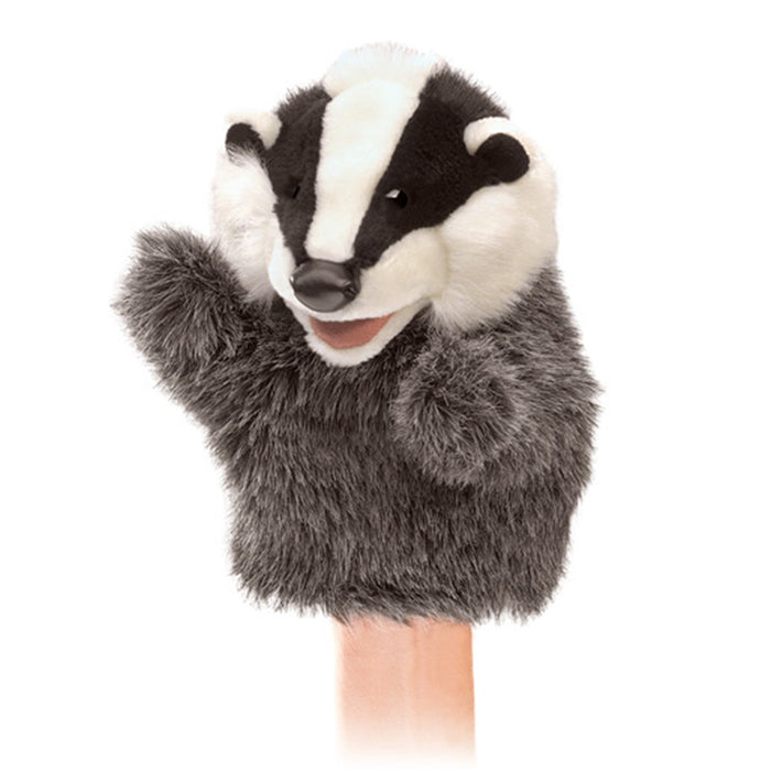 folkmanis little badger puppet hero