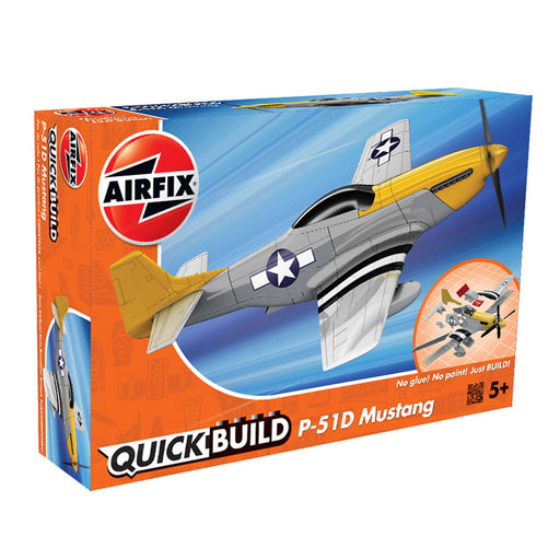 airfix quickbuild p51d mustang packaging
