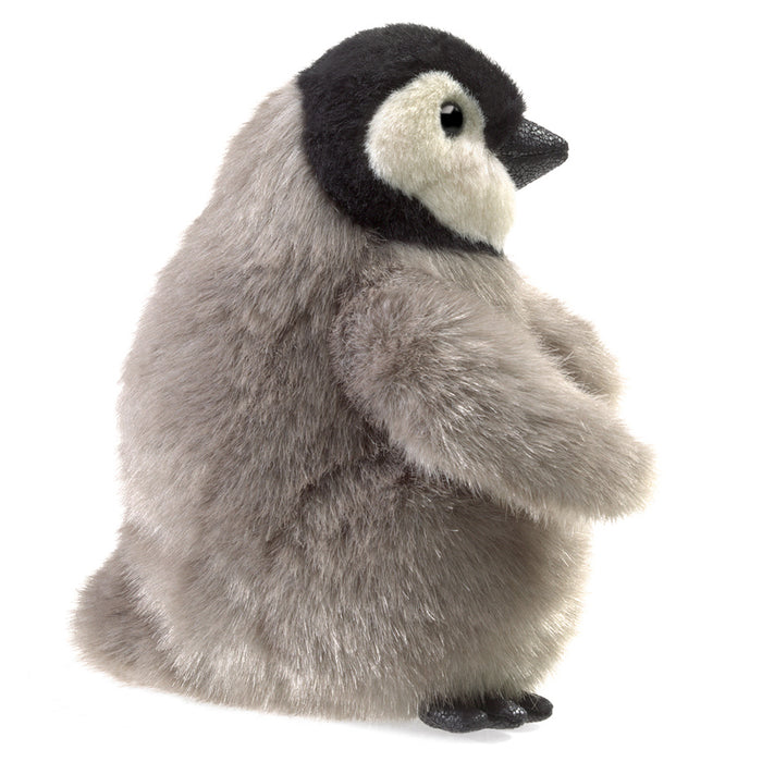 folkmanis baby emperor penguin puppet side