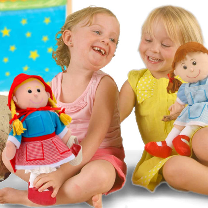 Red Two Hand Puppet Hand Puppet - Red Riding Hood