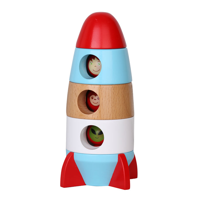 discoveroo magnetic stacking rocket hero
