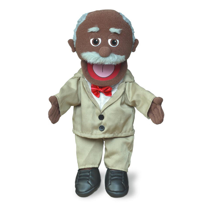 silly puppets 14 inch pops black hero