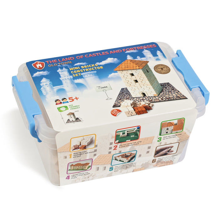 wise elk mini bricks tower packaging