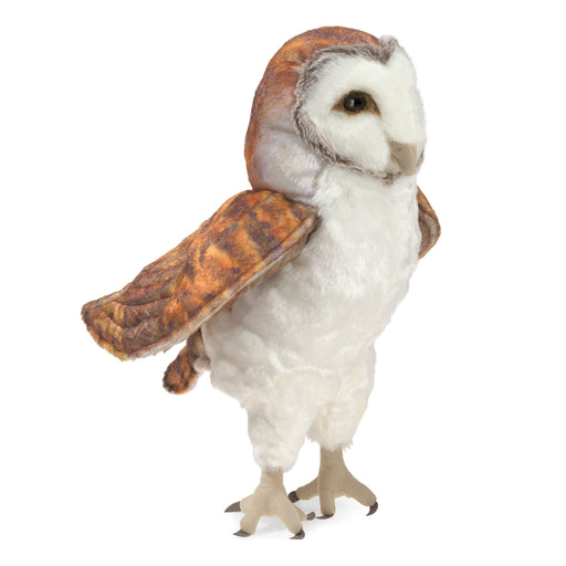 folkmanis barn owl puppet hero