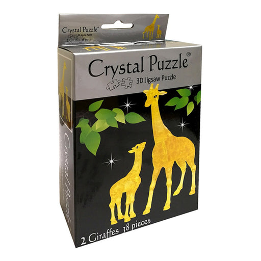 3d crystal puzzle giraffes box