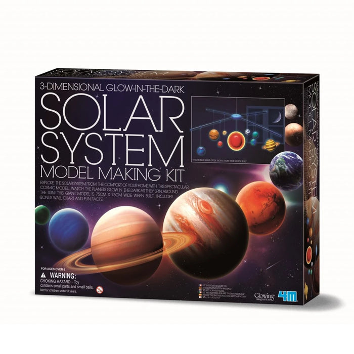 4m solar system mobile making kit large packaging