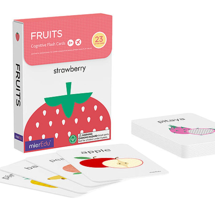 mieredu flash cards fruit packaging