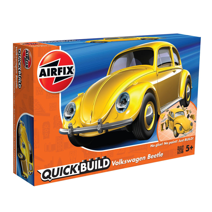 airfix quickbuild vw beetle yellow packaging