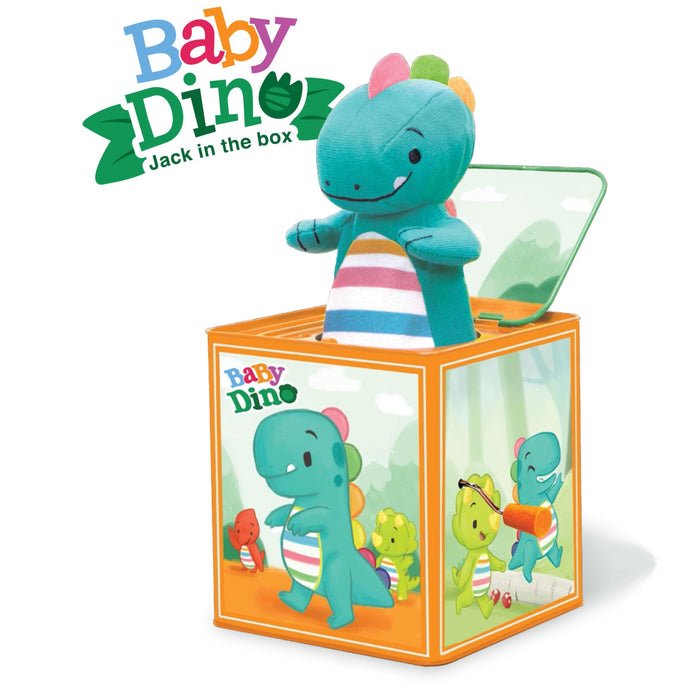 schylling baby dino jack in the box hero