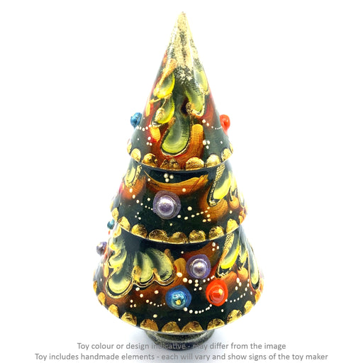 Christmas Tree - 4 pc set / Approx 14 cm - Geppetto's Workshop