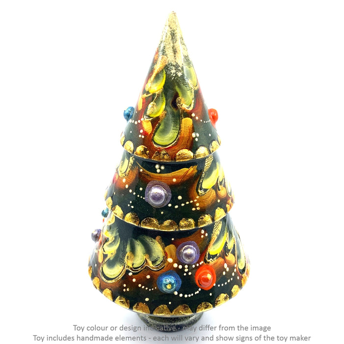 Christmas Tree - 4 pc set / Approx 14 cm - Geppetto's Workshop