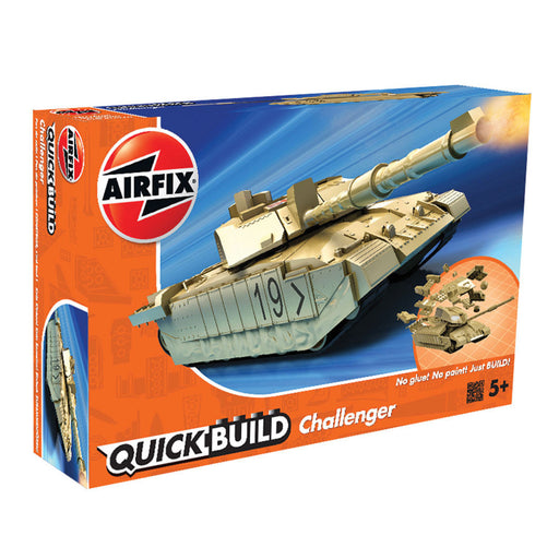 airfix quickbuild challenger tank packaging