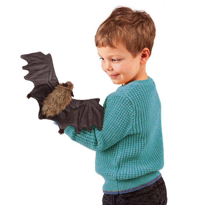 Badoon Puppet Little Brown Bat Puppet