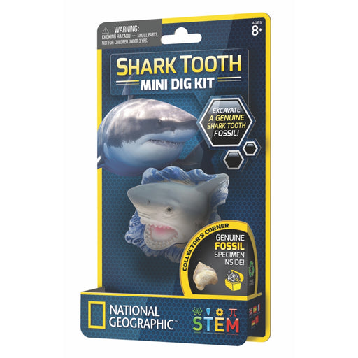 national geographic mini dig kit shark tooth hero