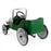 baghera pedal car green back
