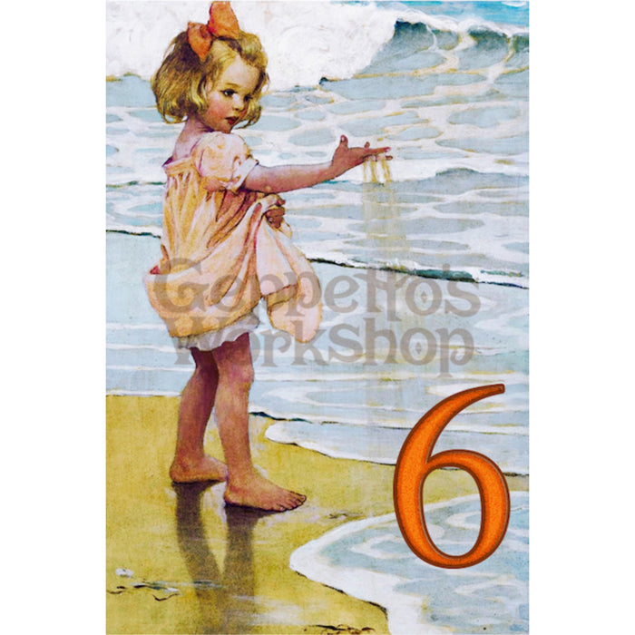 geppettos greeting card with envelope cover