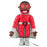 silly puppets 25 inch superhero boy black hero
