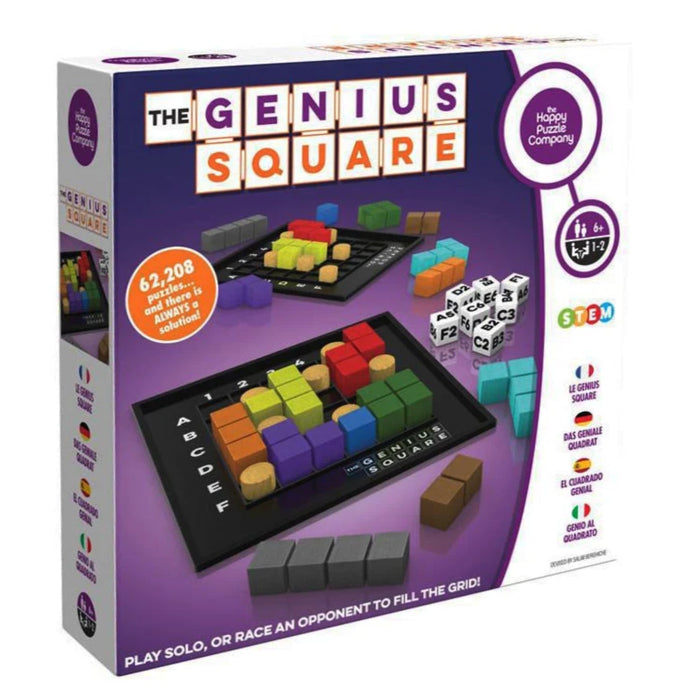 geppettos the genius square box