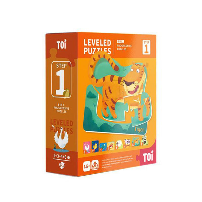 toi leveled puzzle step 1 animal packaging