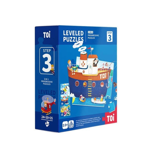 toi leveled puzzle step 3 traffic packaging