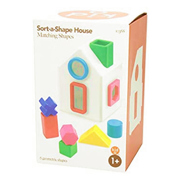 kid o sort a shape house packaging