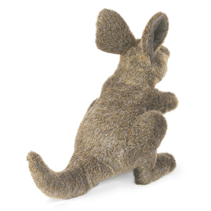 folkmanis small kangaroo puppet back