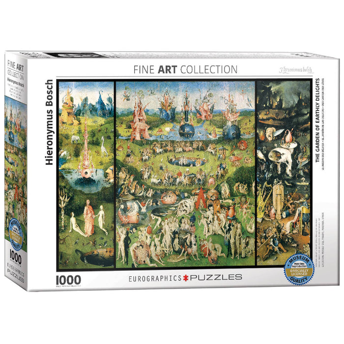 1000 Piece Puzzle - The Garden of Earthly Delights - Geppetto's Workshop