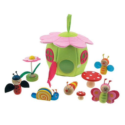 Spring House with Insects - 9 pcs - Geppetto's Workshop