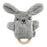 Soft Rattle Toy - Bodhi Bunny / Grey - Geppetto's Workshop