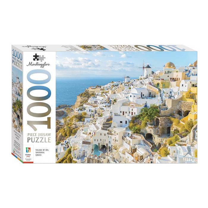mindbogglers puzzle santorini greece box