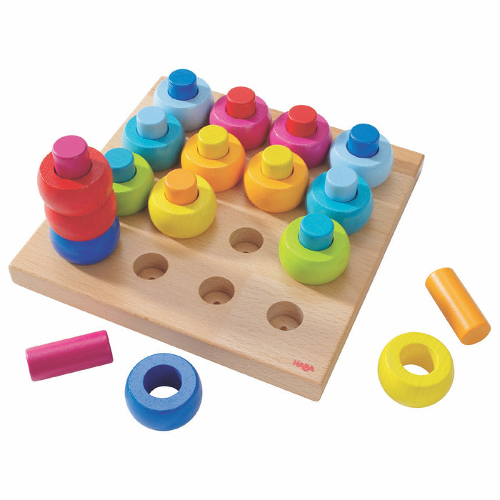 Rainbow Whirls Pegs - Geppetto's Workshop